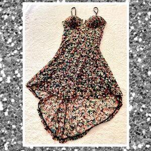 Floral High-Low Dress by Material Girl